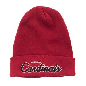 Arizona Cardinals Beanie Hat Reebok Embroidered Design Red NFL Cap One Size